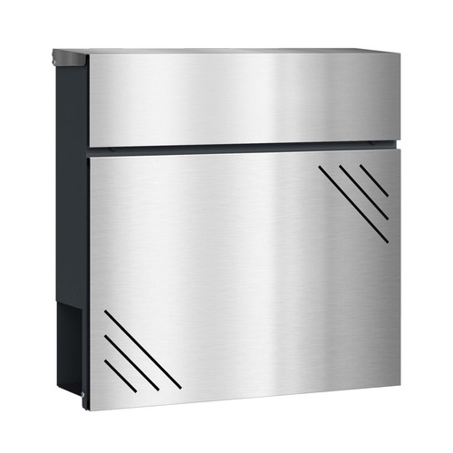 Wiltec briefkasten edelstahl - wiltec,