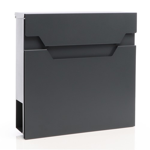 Briefkasten anthrazit v61 - briefkasten,