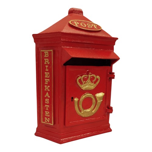 Retro post box - briefkasten, aus