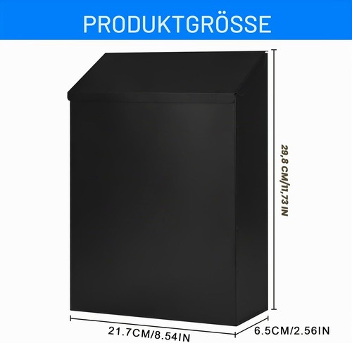 Briefkasten anthrazit - briefkasten,